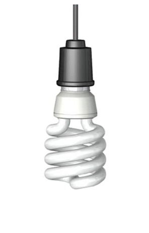 Compact fluorescent (CFL) bulb
