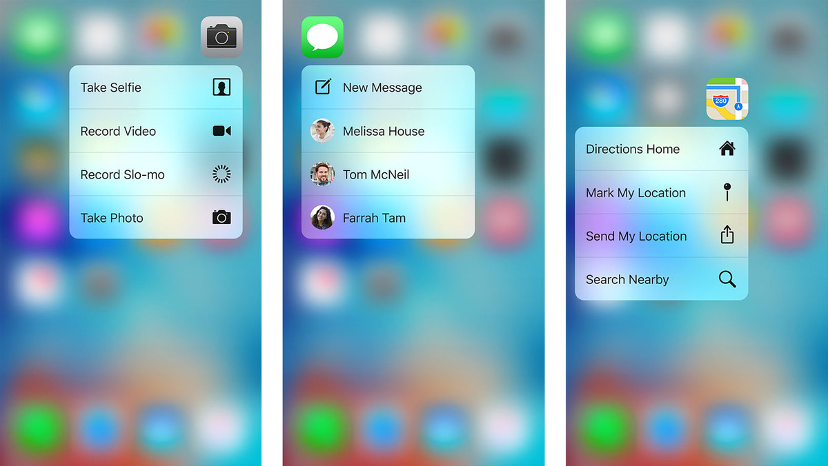 IOS9 3D touch